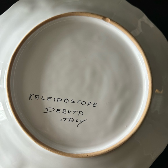 DERUTA KALEIDOSCOPE DINNER PLATE - Lot Of 6 - Picture 3 of 12